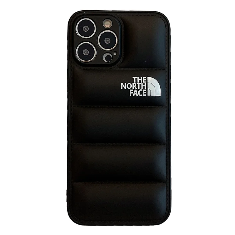 New Arrivals North Face Phone Cover The North Face Puffer Jacket Phone Case For Iphone 14 13 Pro Max Plus