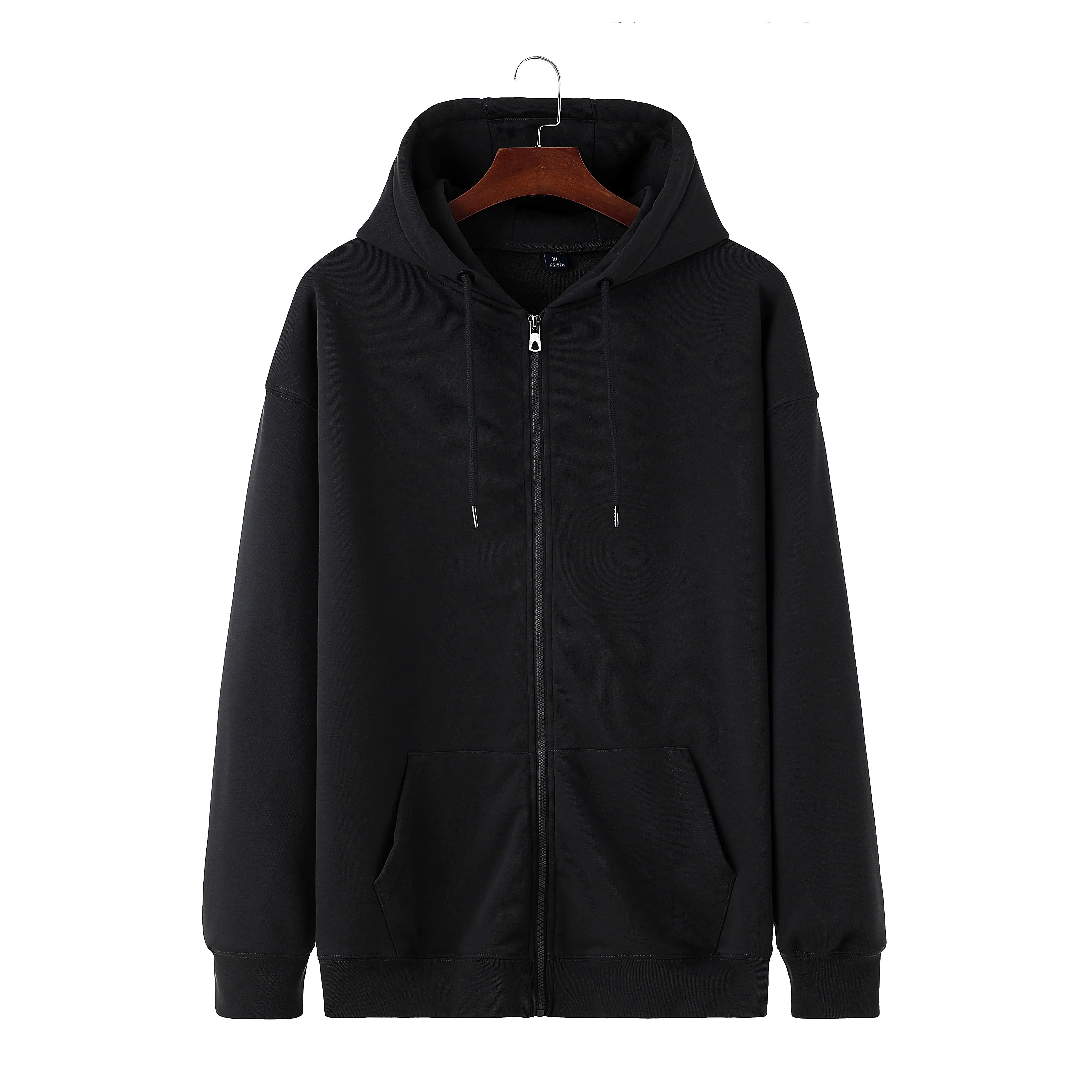 
Autumn/Winter Sweater Custom Printed Logo To Map Diy Hooded Plus Cashmere Classmates Reunion Class Clothes 