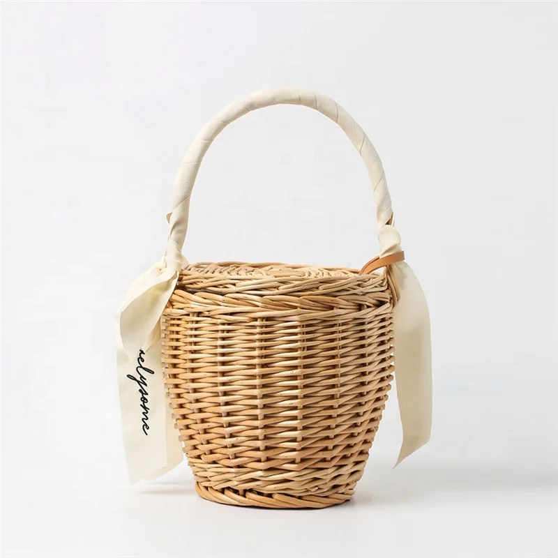 
Женская обувь ручной работы в стиле ретро для женщин бамбука сумки из натуральной кожи модные деревянный плетеная Сумка-тоут сумки повседневные пляжные открытые корзина для отдыха на открытом воздухе Сумка Соломенная пляжная сумка 