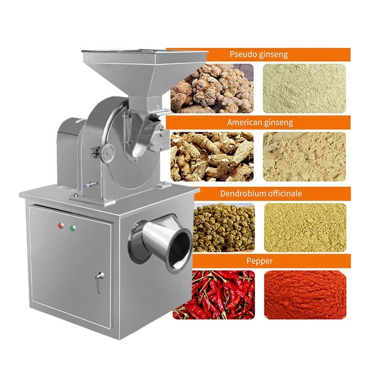 LFJ-30B Water-Cooling Type SS304 Flour Herb Spice Pulverizer Corn Chilli Grinding Machine