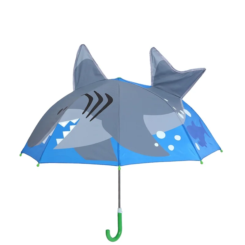 Оптовая продажа, индивидуальный 3D милый детский мультяшный зонт, детский зонтик с принтом животных