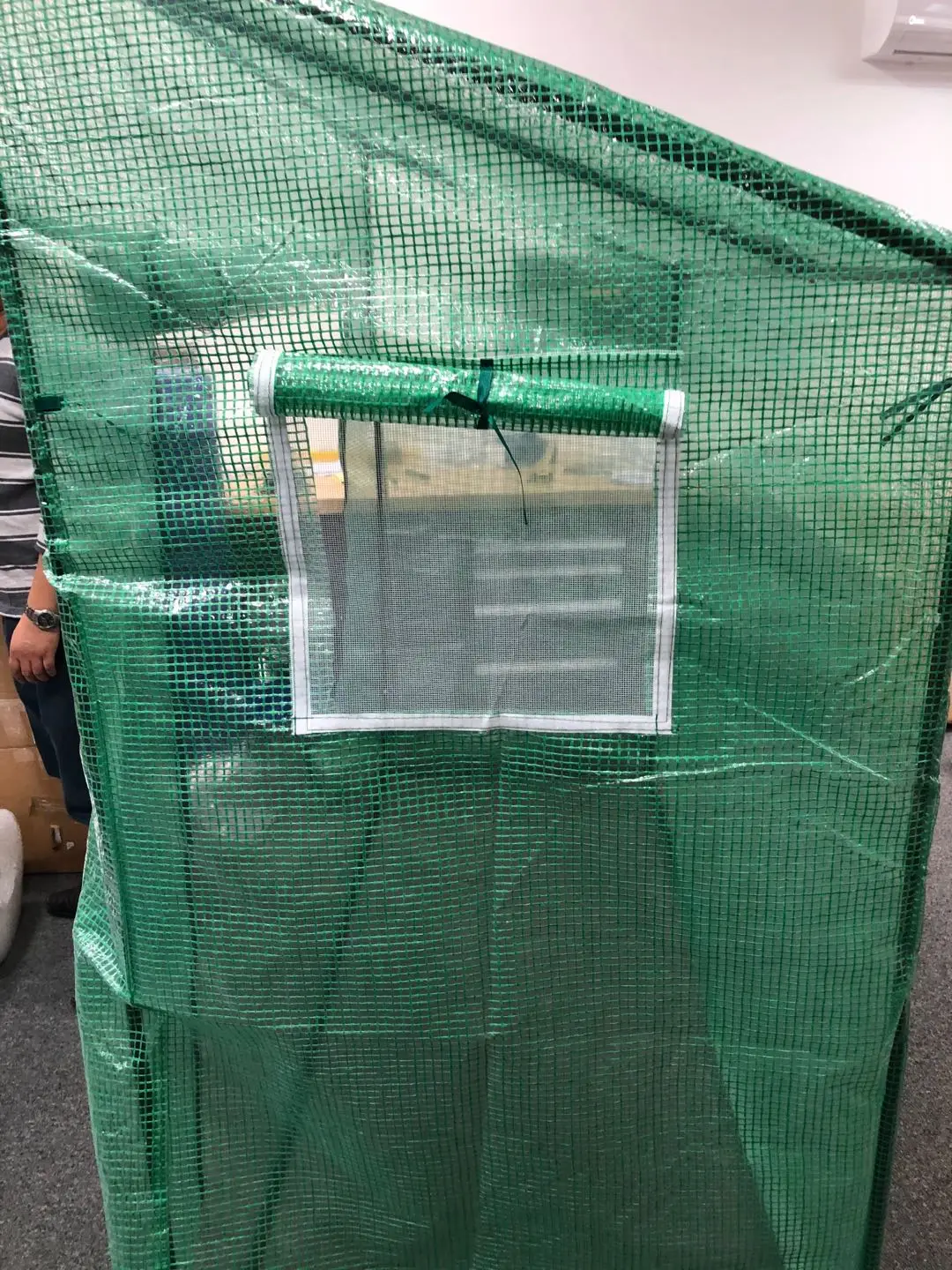 Outdoors Double Zipper Portable Walk in Wintering large Tent  Greenhouse Backyard Tomato Greenhouse Garden House