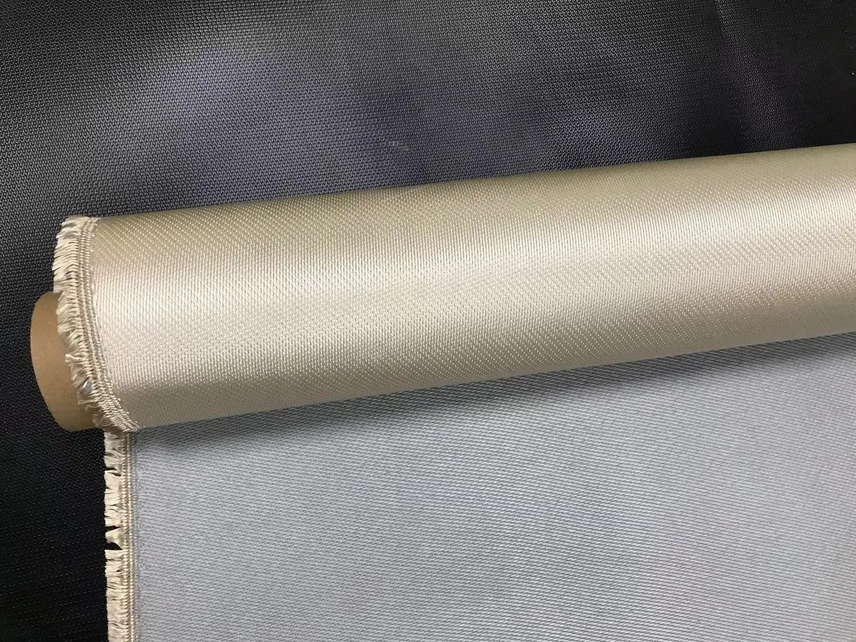 HT800 golden color fiberglass high silica fiberglass fabrics fire retardant cloth