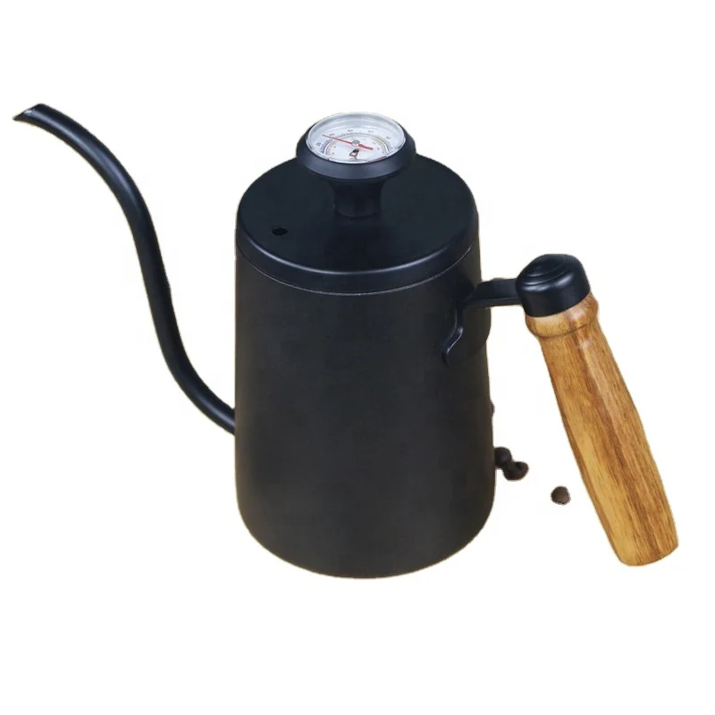 Stainless steel Hand washed intelligent thermostatic coffee Gooseneck electric water kettle