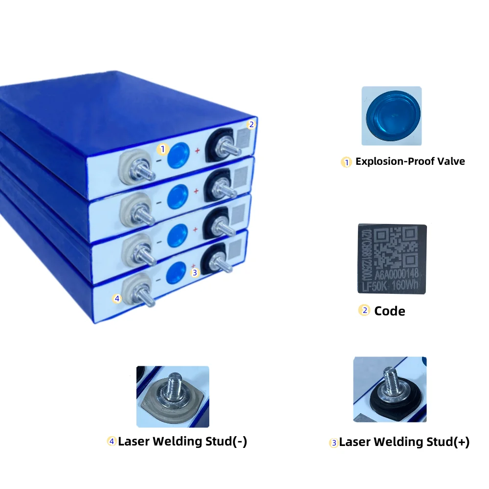 GreFlow 6000 Cycle Lifepo4 90%DOD 3.2V LFP Prismatic 100Ah 280Ah 302Ah EV Catl Lithium Iron Phosphate Battery Cell