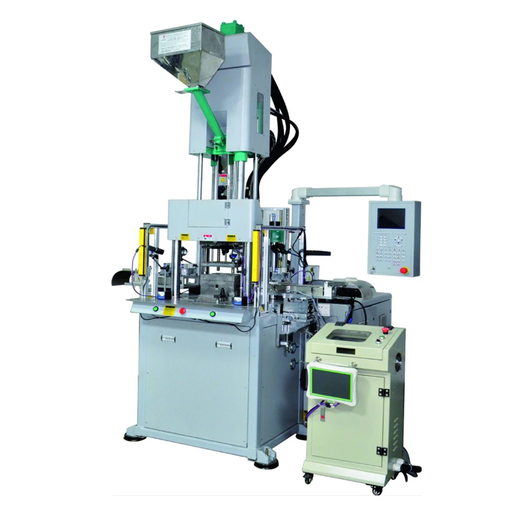 LA-T-H High speed vertical usb cable injection molding  machine , pvc moulding machine liquid pvc usb injection making machine