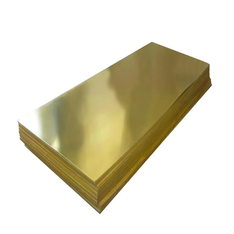 High precision C2680 brass plate H62 plate can be stamped, punched, and bent