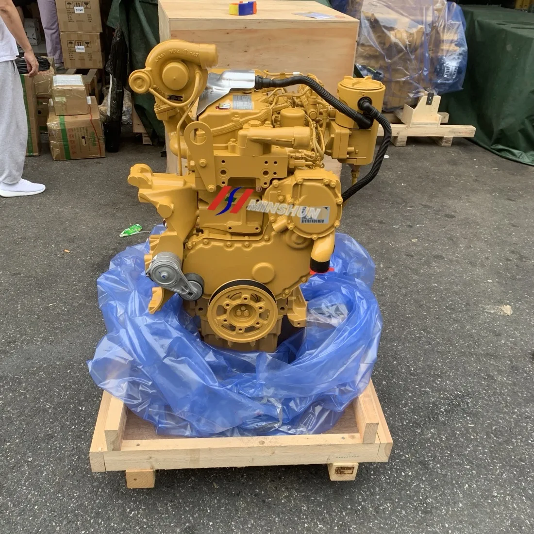 Новый оригинальный экскаватор 320GC двигатель C4.4 дизельный для Caterpillar