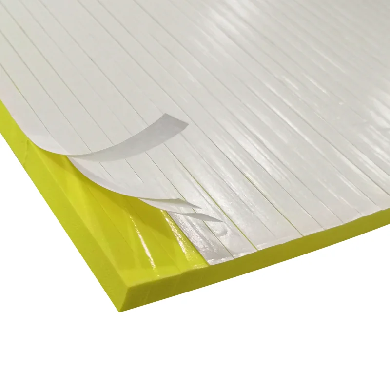 High Elastic Yellow 60 Degrees Sponge Spring Pad  Dies Cutting Elastic Pad Slice Foam-rubber Cushion Cellular Rubber