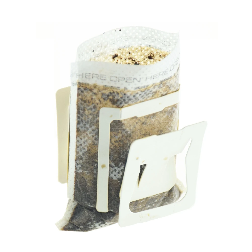 50pcs Disposable Drip Coffee Cup Filter Bags Office Travel Brew Coffee and Tea Tool Coffee Hanging Ear Filter Bag
