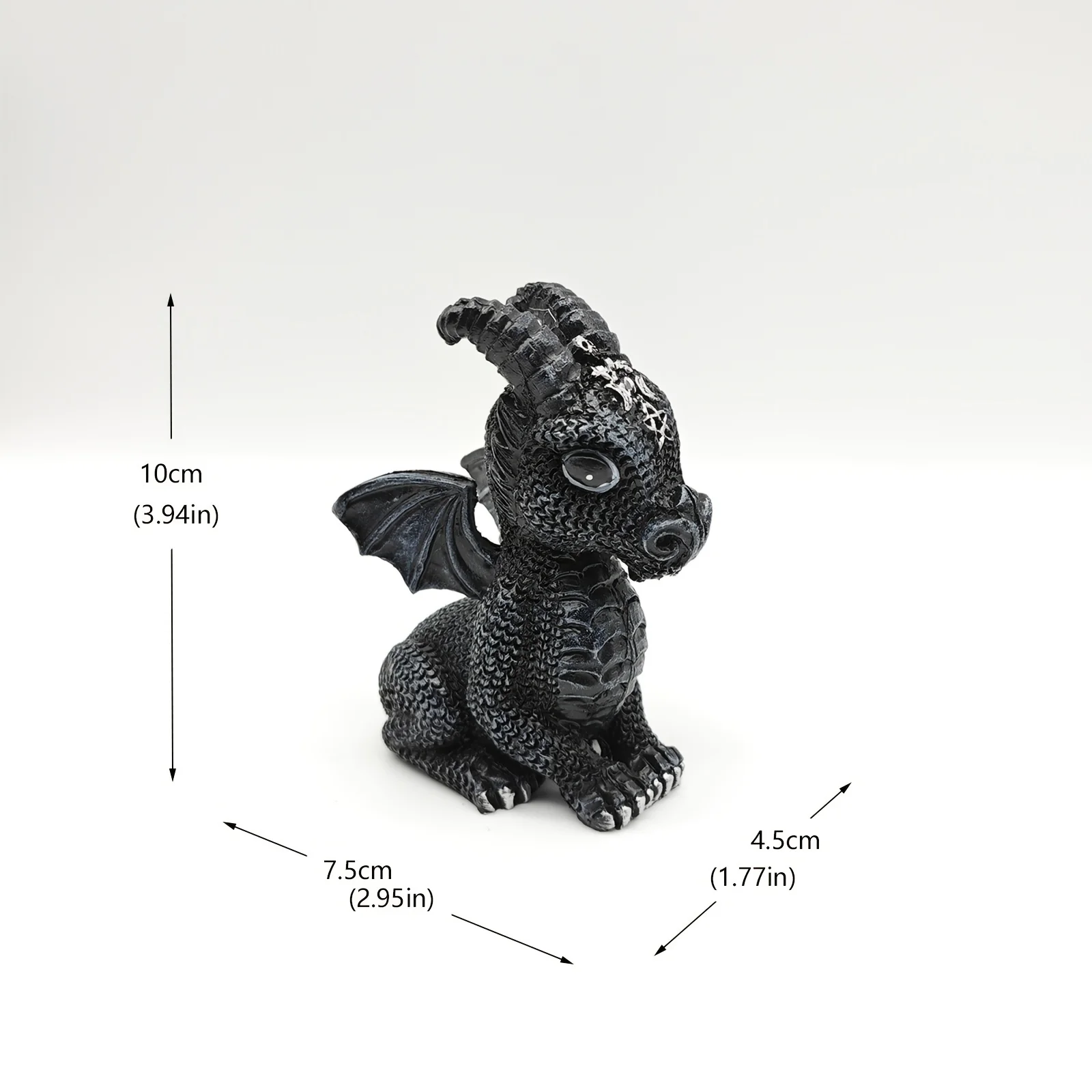 Fengzhi Factory Unicorn messenger flying dragon statue courtyard indoor and outdoor decoration resin handicraft pieces