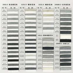 Wholesale Yarn 100 Bulk Acrylic Fiber Color Spinning Flower Grey Expanded 28NM/2 Acrylic Thread