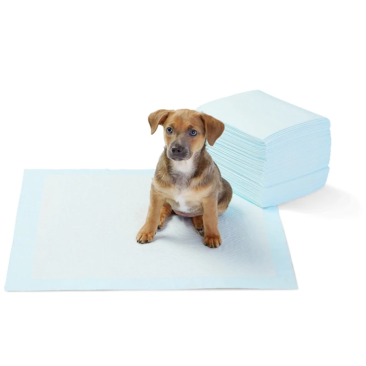 Easy Use Economic Pet Training Pads Indoor Puppy Pet Potty Pee Mat Tray Training Pad For Dogs And Puppies With Adhesive