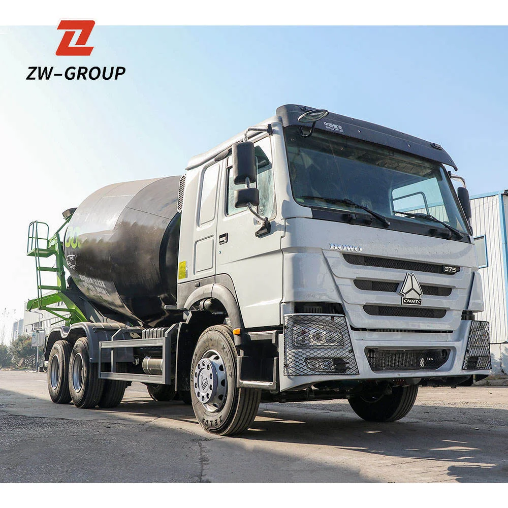 Howo 6x4 10 wheel Concrete Mixer Truck 10cbm 20cbm A7 371 400 420hp sinotruk Howo Cement Mixer Truck