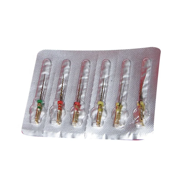 Супер инструменты, эндододонтические niti-файлы, стоматологические золотые роторные напильники