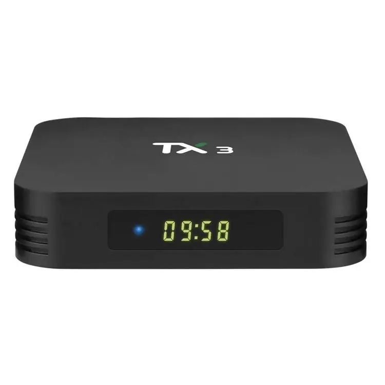 2019 Latest Amlogic S905X3 TX3 8K tv box RAM 2GB ROM 16GB Android 9.0 Smart Set Top Box Best tanix tx3 s905x3