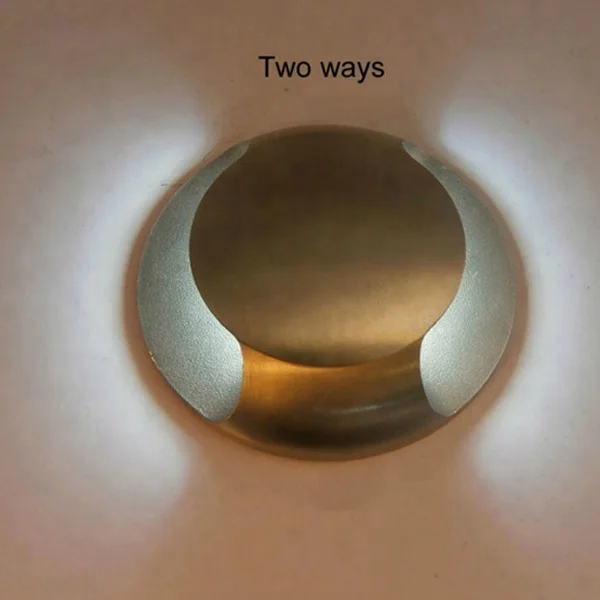 Double Hole Luminescence Wholesale Customization Outdoor Recessed Lighting Underground Lamp Inground Light for Ground Garden Pat