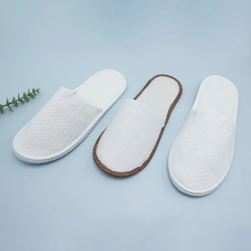 5 Star Hotel Disposable Slippers Custom Luxury Soft Slipper With Logo Support Customization For Guest Room And Spa
