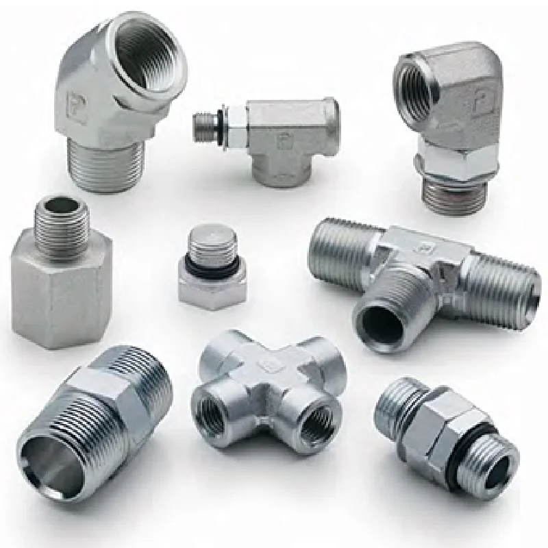 Hydraulic Adapter Carbon Steel Bsp Npt and Connections For High Pressure Hose Manufacture Hydraulic Fitting