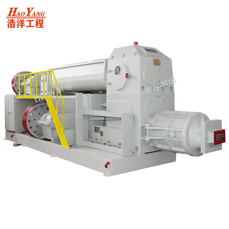 Double-stage Vacuum Extruder JKR40/40F Automatic Clay Raw Material Brick Making Machine Machinery Big Capacity