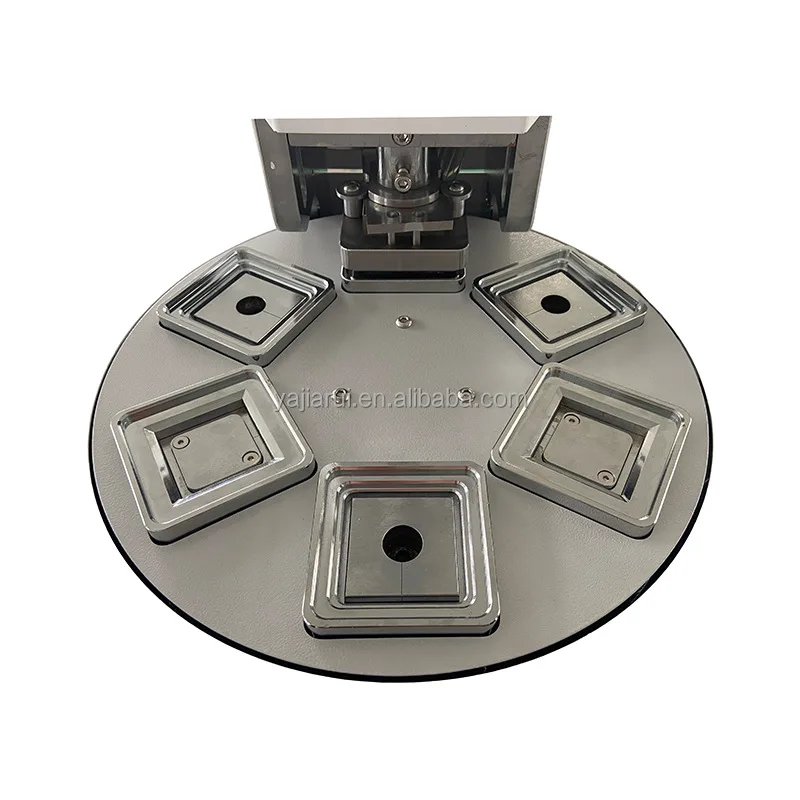 High Quality 50*50Mm Electric Pneumatic Fridge Magnet Making Machine for Maker