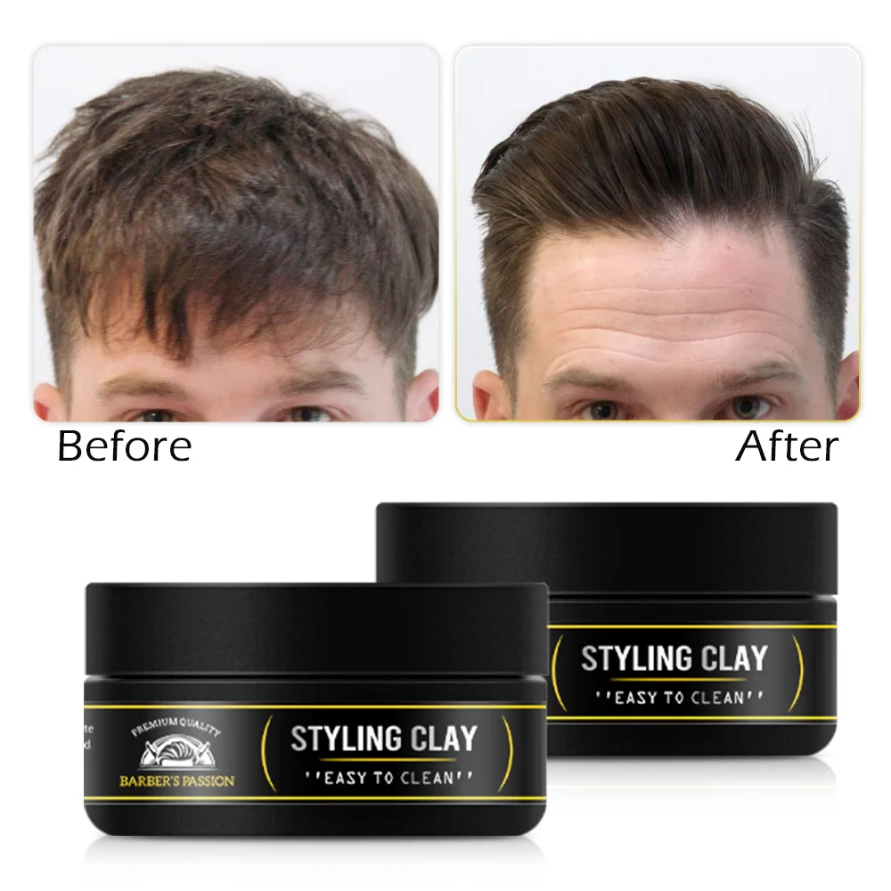 Exclusive Project Support Styling Clay Hair Styling Matte Paste Molding Shaping Customization