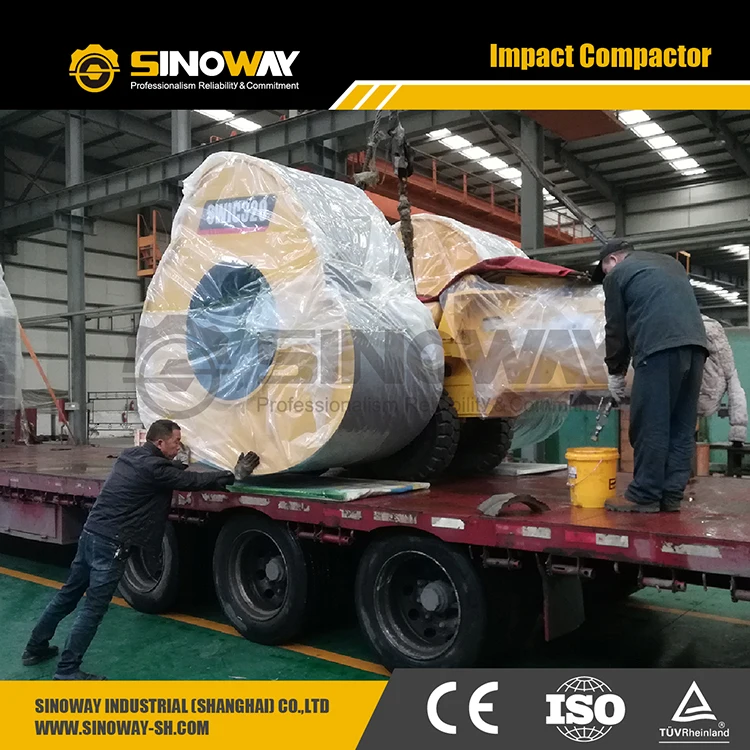 Good Price 3 sided 5 sided Impact Compactor Rollers for sale in Chile
