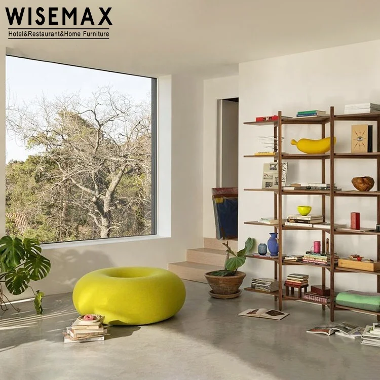 Мебель WISEMAX современный дизайн для спальни Круглый Бархатный оттоманка круглой формы гостиной