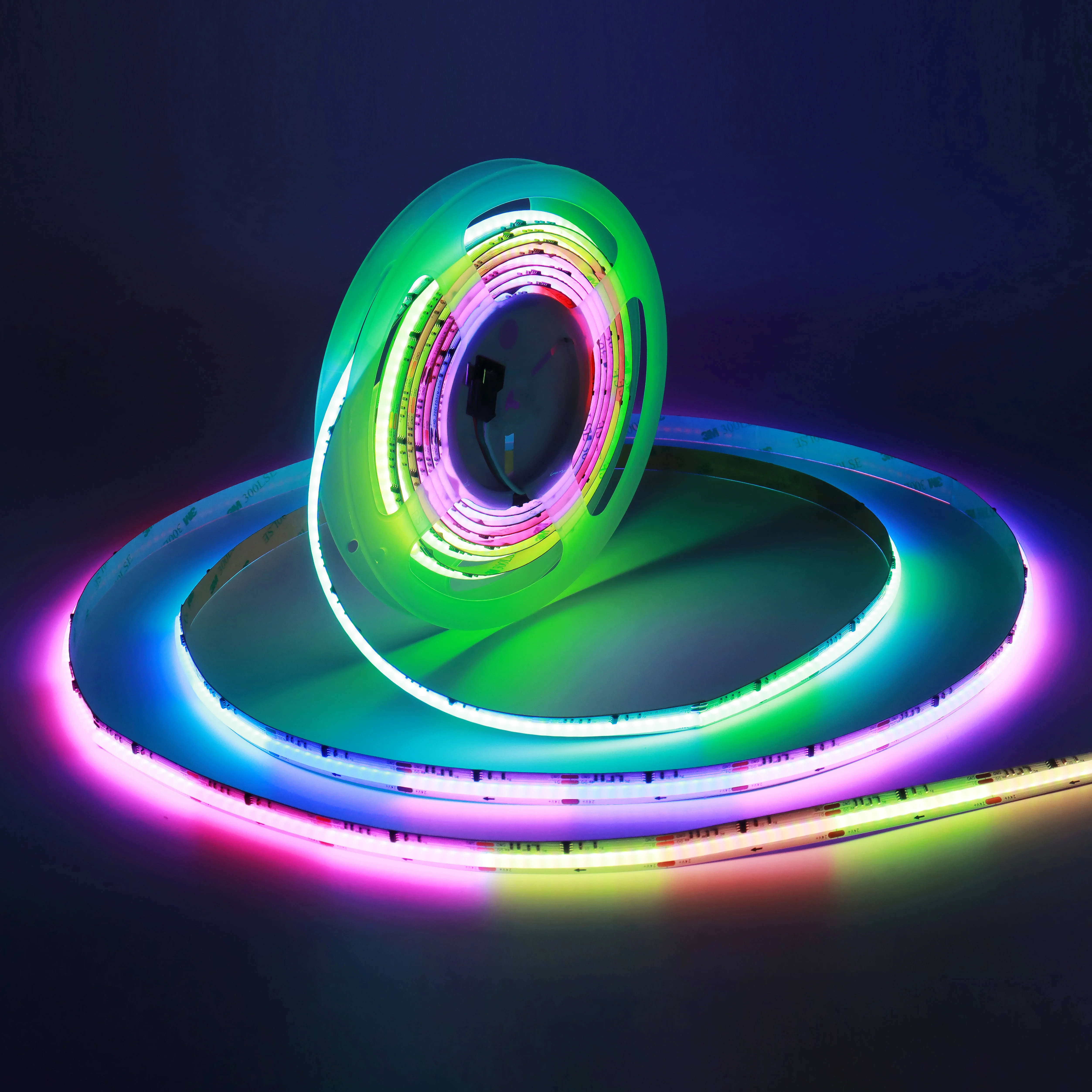 Умный режим синхронизации музыки Dreamcolor управление приложением Rgbic пейзаж Rgbw адресуемый 5V 12V 24V Освещение Cob светодиодные полосы света