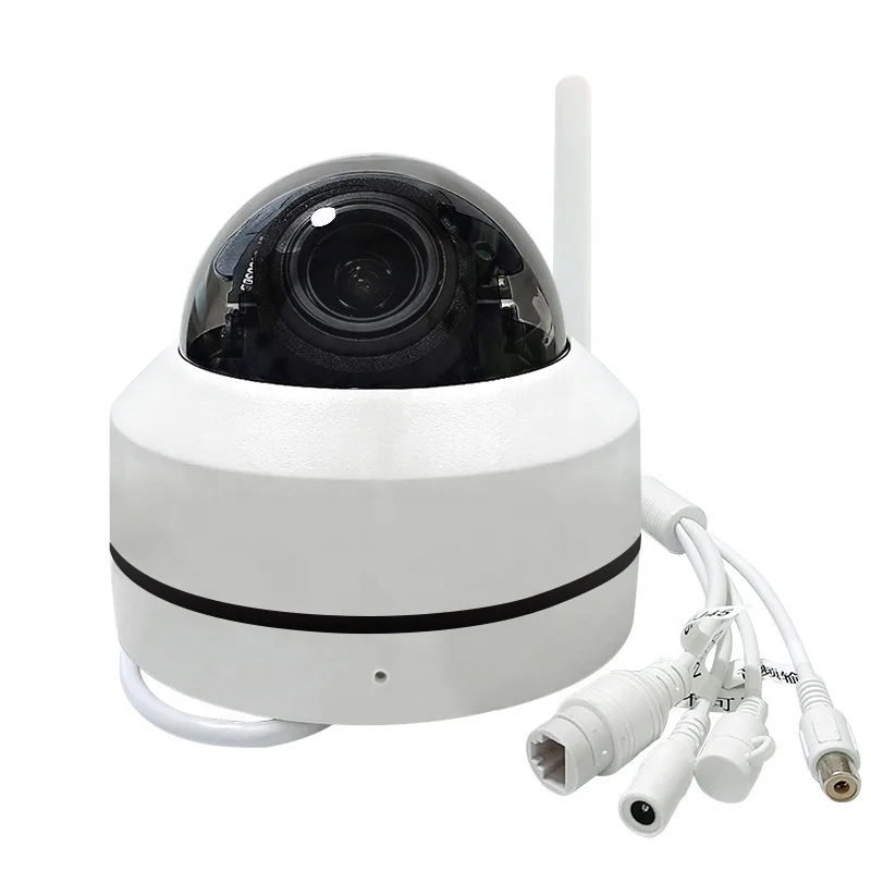 
CamHi network outdoor waterproof 4G small hemisphere zoom card voice intercom WiFi humanoid AI tracking and monitoring camera 