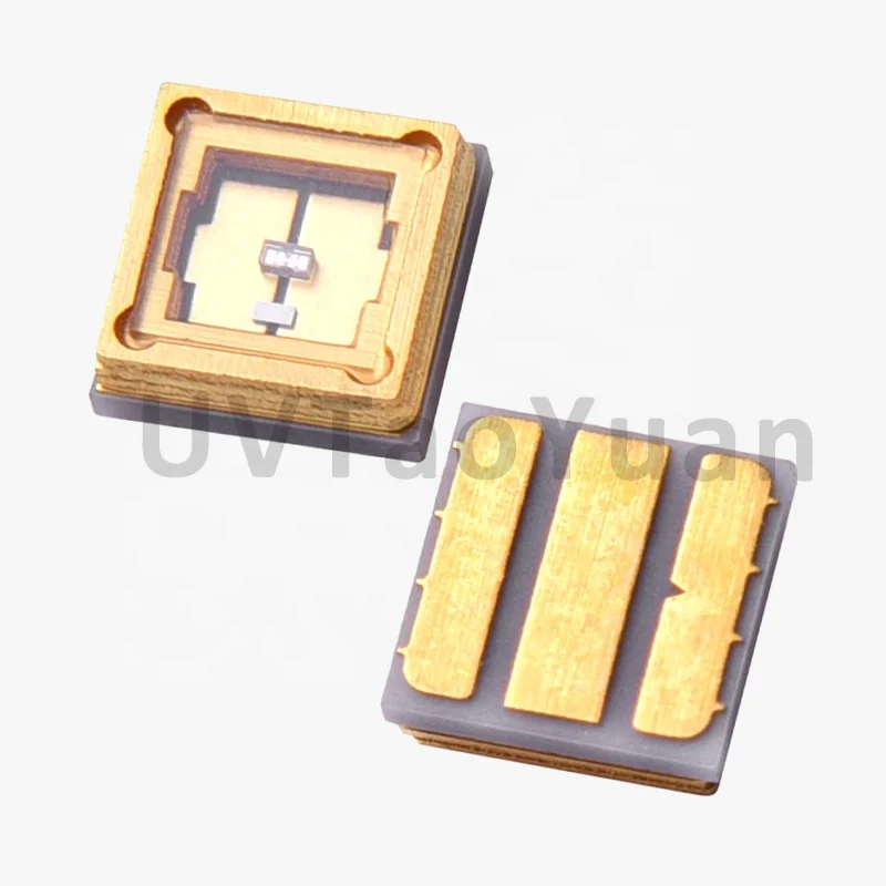 UVC LED Diode SMD3535 Light Source 120Degree Flat Lens 275nm @2-4mW UV Diode PCB Module For Research Testing