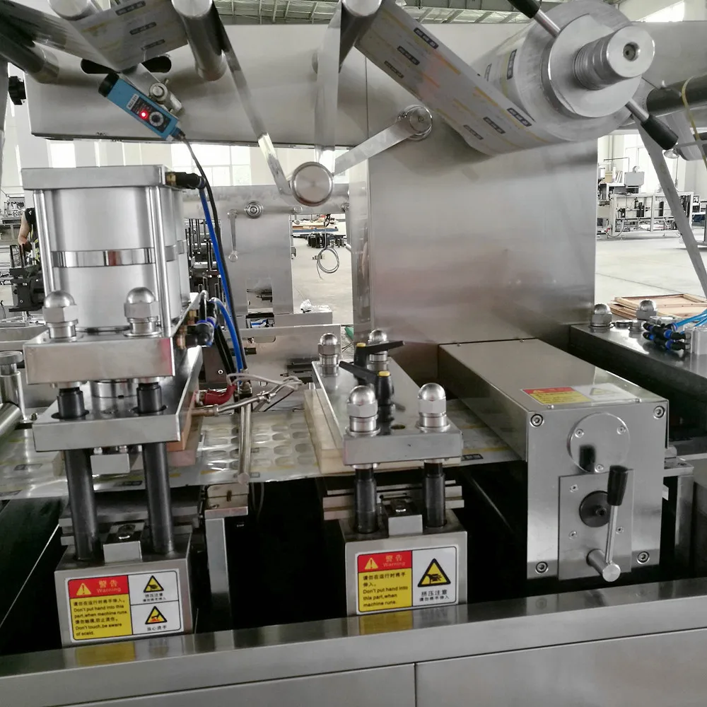 Automatic PVC Chewing Gum Blister Packaging  Packing Machine for Tablets