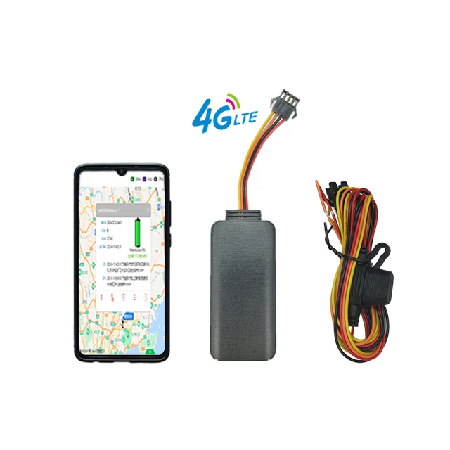 GPS трекер 4G Автомобильный устройство слежения с сим-картой (не входит в комплект) гео забор сигнализации мини реле