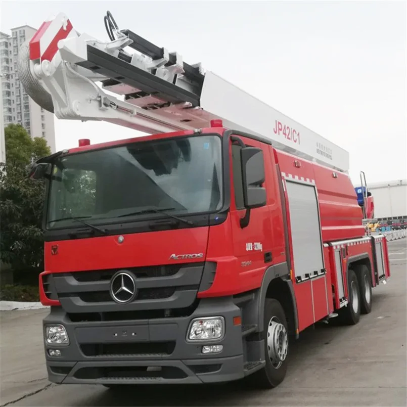 Official Multi-functional Spray Water Tower Foam Fire Truck JP20C2 for