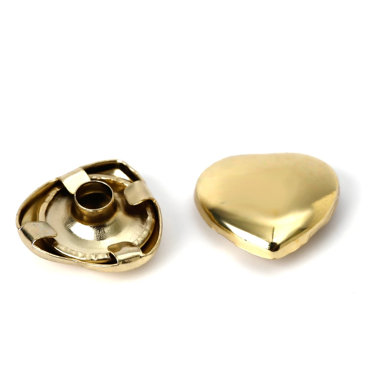 Индивидуальные дизайнерские шестигранные металлические заклепки в виде пирамиды для сумок