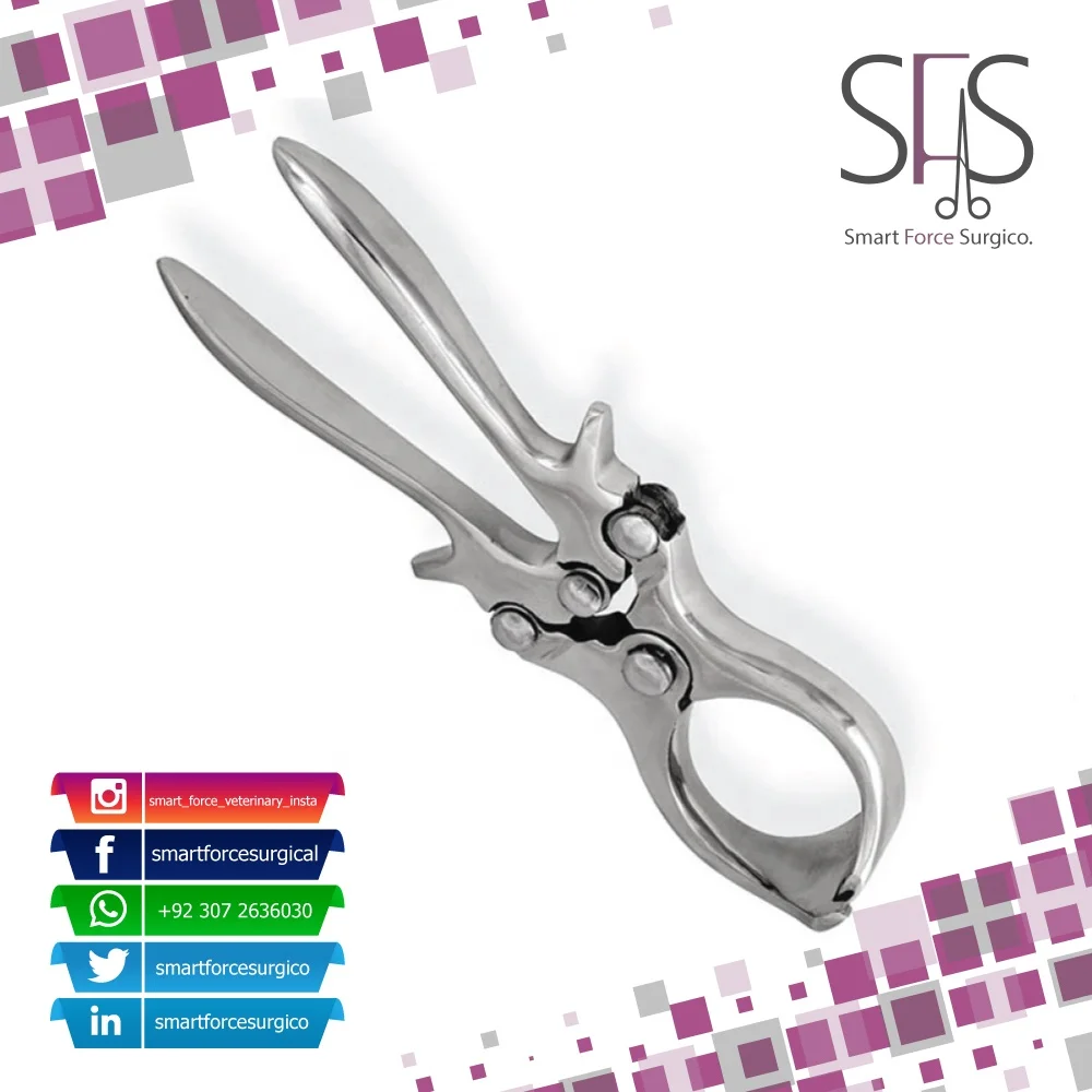  Бескровный кастратор Burdizzo высококачественный ветеринарный инструмент без крови для овец и кроликов