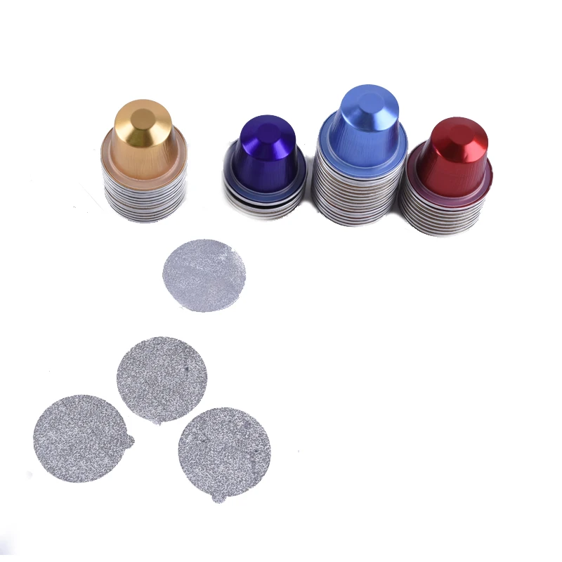  OEM 37 мм Nespresso алюминиевая фольга пустая кофейная капсула с