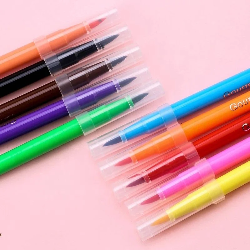 10 видов цветов foodoodler съедобные чернила Ручки Маркеры fineliners для украшения торта