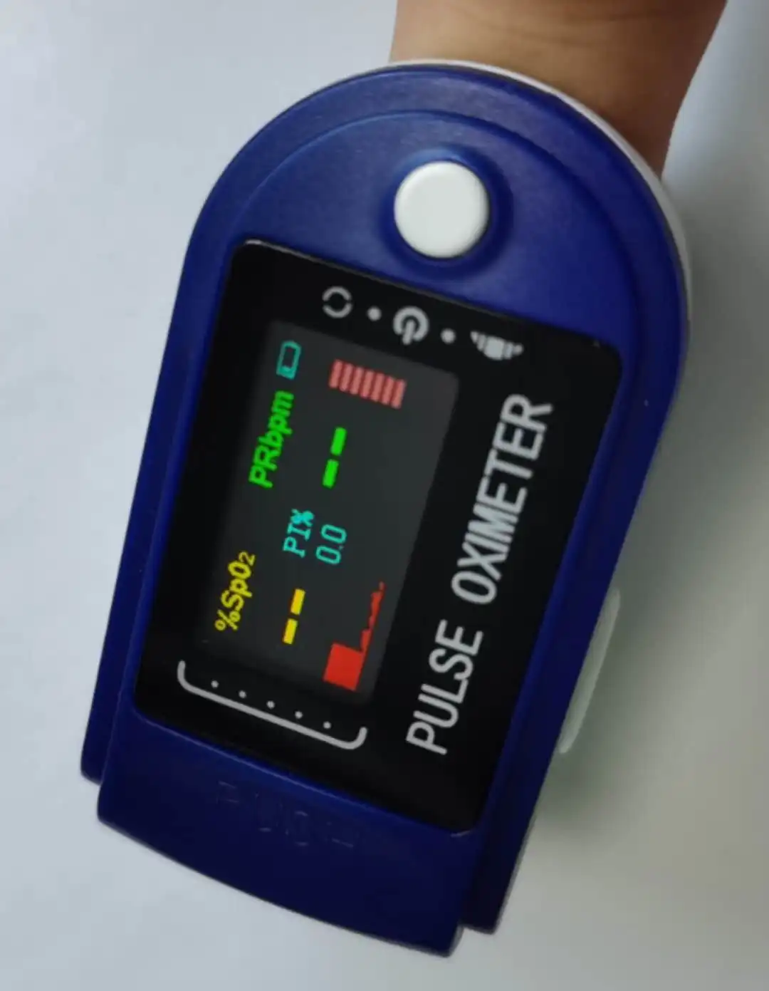 
Пульсоксиметр на кончик пальца, измерение кислорода в крови 