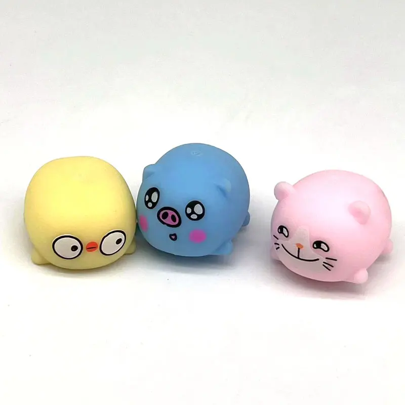 2022 New Cute Animal shape squeeze fidget stress ball toy for kids