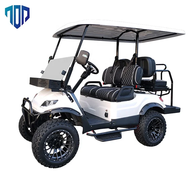 Factory supply prices electric golf cart 4 seater electric club car good quality golf cart