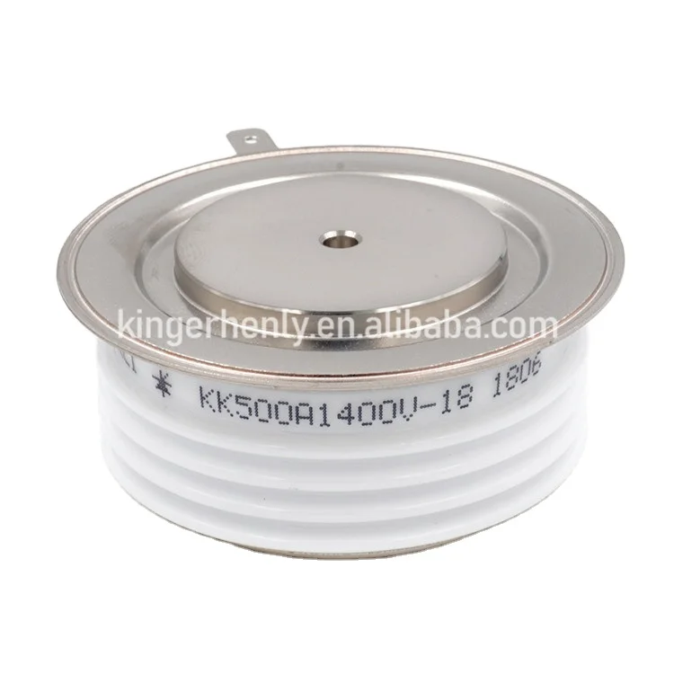 
 KK500A1400V-18 быстрое переключение тиристора 500A1400V плоский пакет тиристора  