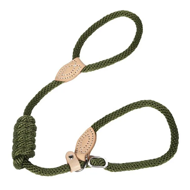 Knot Polypropylene Traction Rope Firmness Flax String Tighten Up Dog Collar Pet Chain