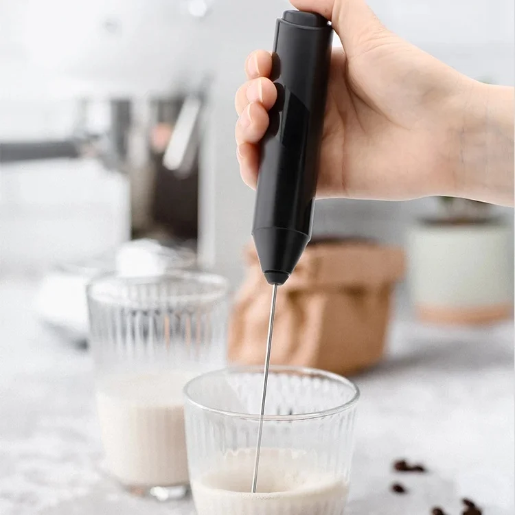 Coffee Tools Food Grade Black Color Coffee Automatic Electric Milk Frother  Electric Steamer  Coffee Foamer Heater