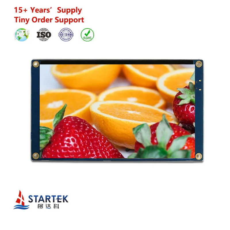 5 inch HMI 800*480 RS232 RS485 interface TFT display with UART capacitive touch panel