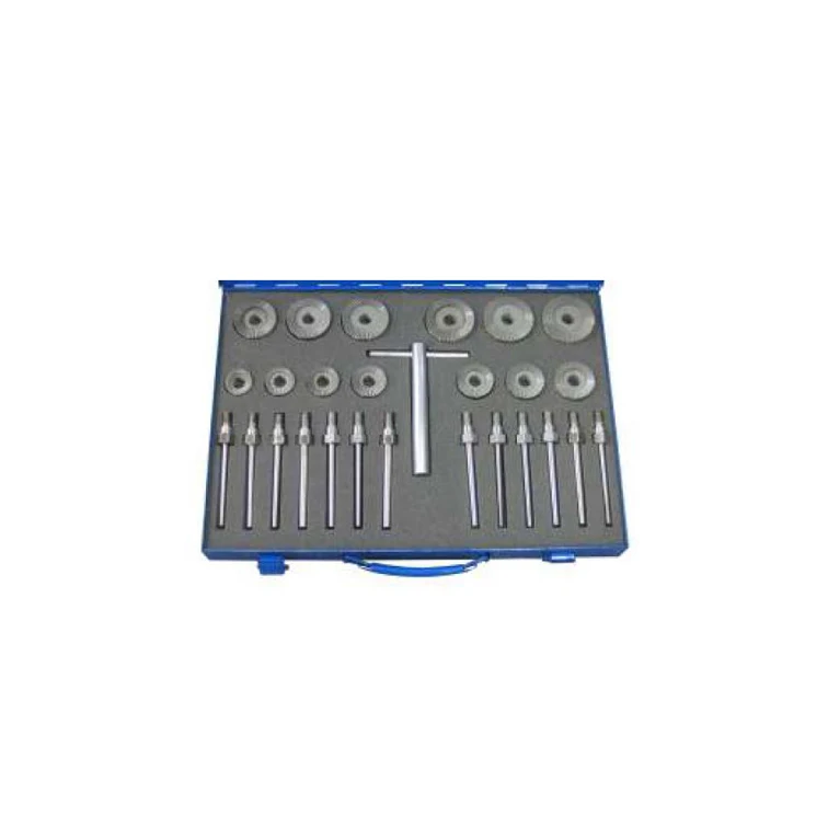 Motorcycle Repair Cutter Valve Tool Set Cars & Bikes Modified Reaming Tools 13pc HSS Valve Seat Reamer