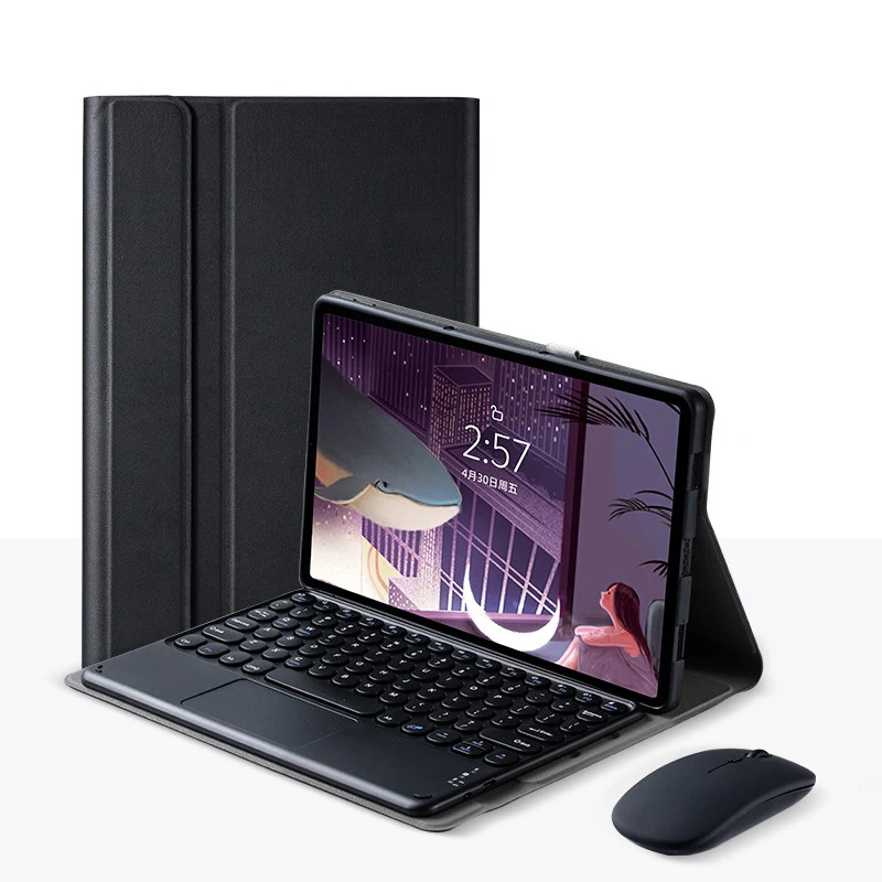 Чехол для планшета с клавиатурой Xiaomi Pad 5 Pro 11 2021 Mipad чехол Mi Беспроводная клавиатура русская Корейская