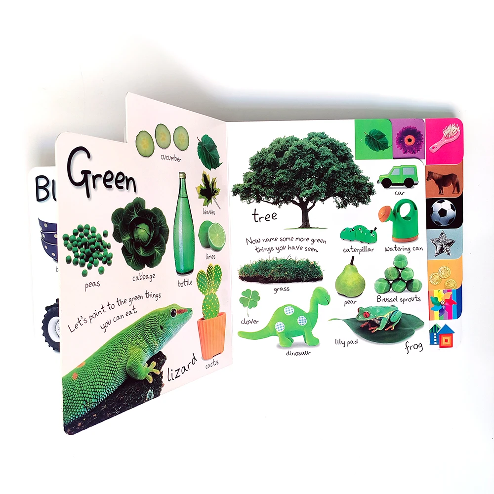 High Quality Book Printing Services Fun Kids Books Recyclable Paper Children Board Book Print On Demand