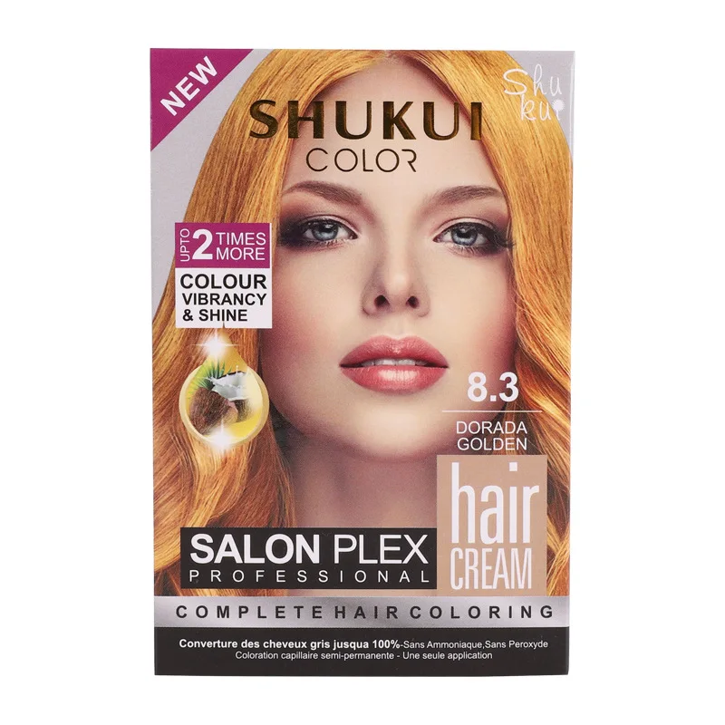 Professional Temporary Hair Salon color cream Hair  color dye factory