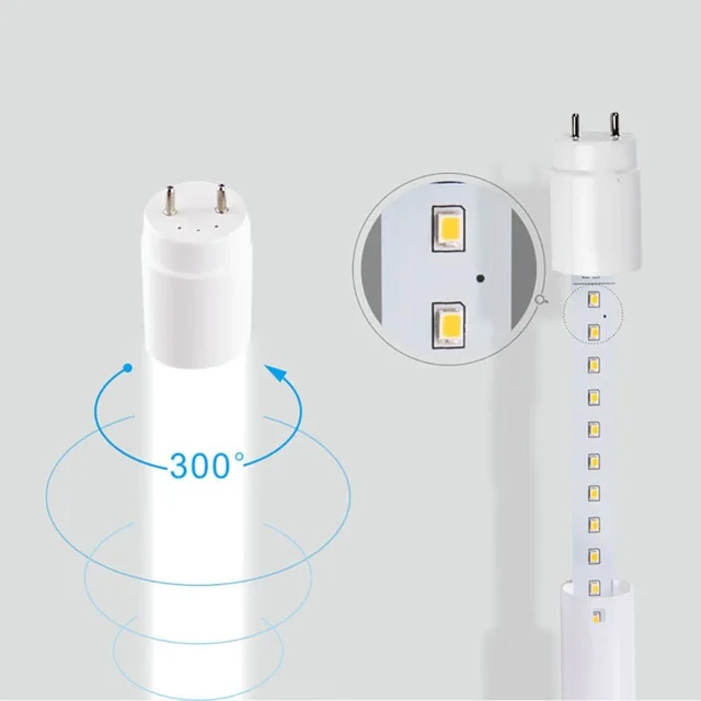 360 nano led home zoo tube 18w t8 led red tube xxx8 led tube